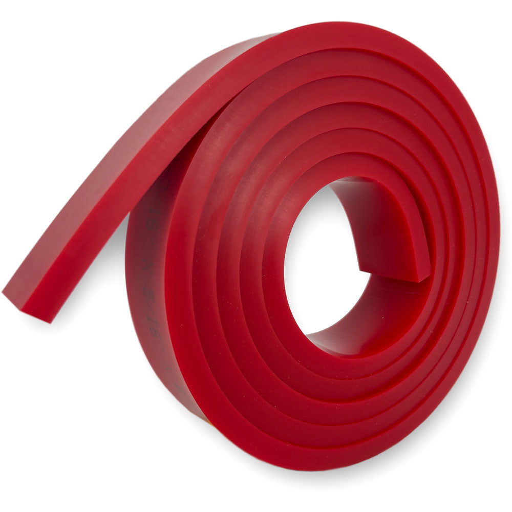 Lame de raclette rouge 8x30mm 80 duromètres pour ligne M&R Copperhead