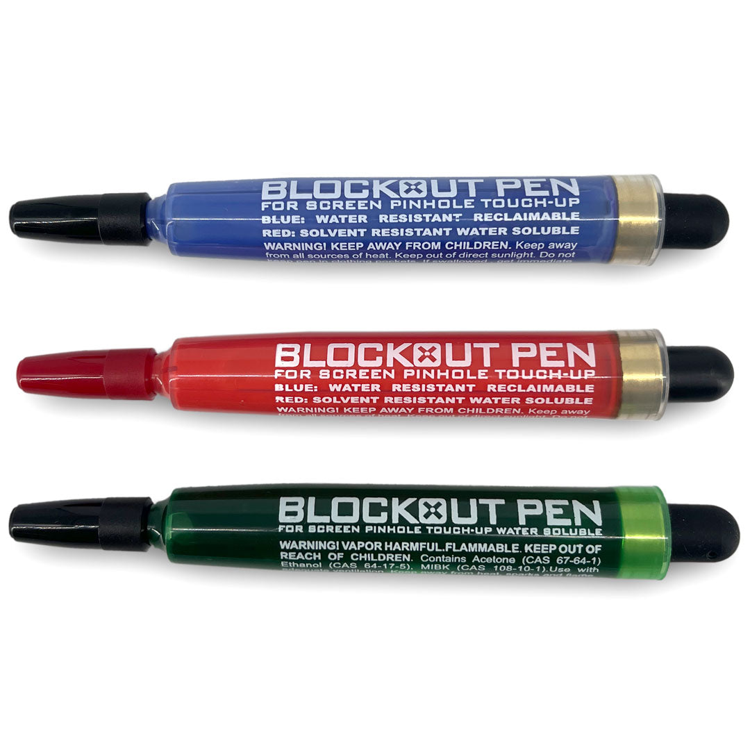 Stylo de retouche émulsion - Vert (Encres Plastisol)