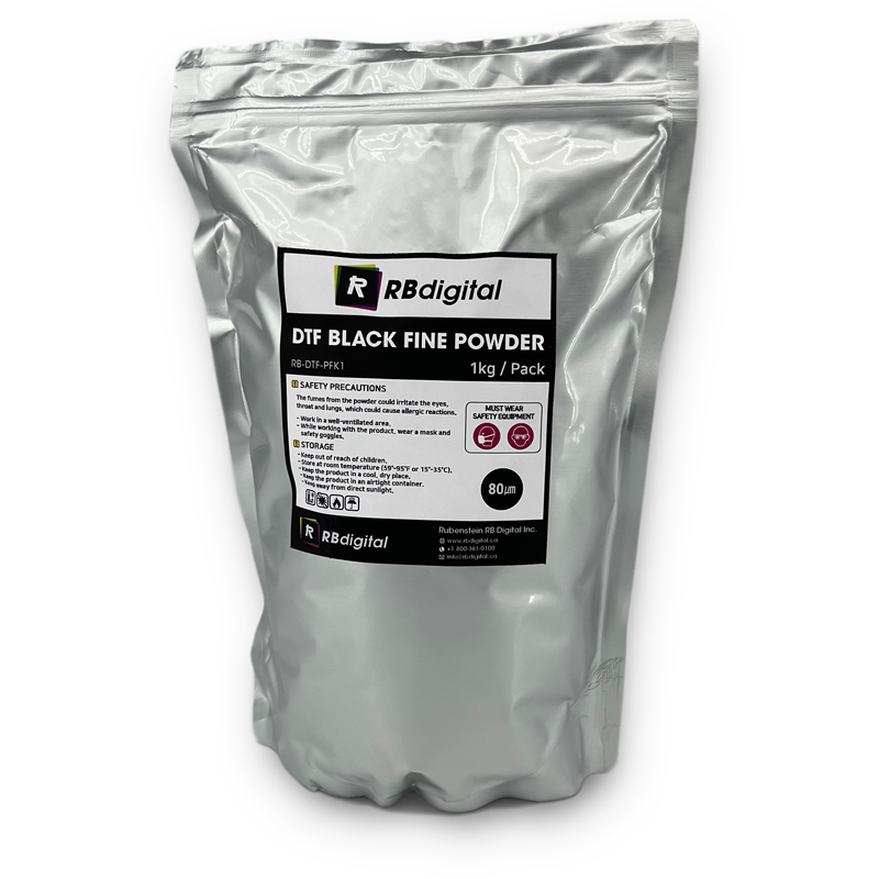 DTF Black Fine Powder