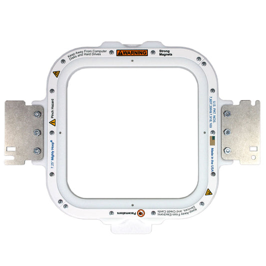 Mighty Hoop – 7.25" x 7.25" Magnetic Embroidery Frame (For Tajima)