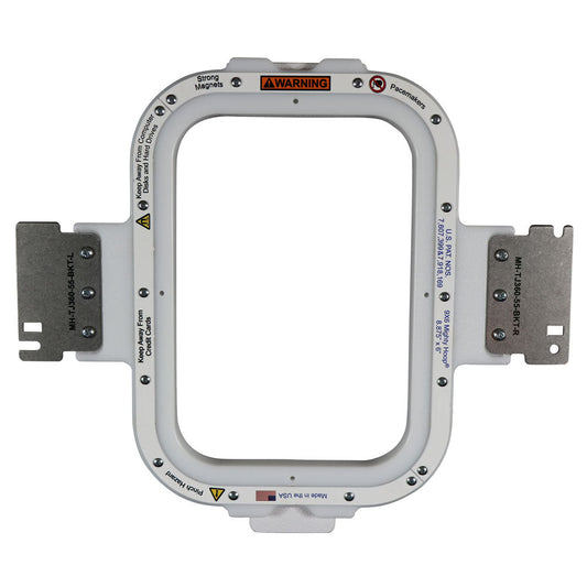 Mighty Hoop – 9" x 6" Magnetic Embroidery Frame (For Tajima)