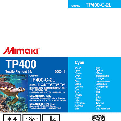 Mimaki Textile Pigment TP400 Inks